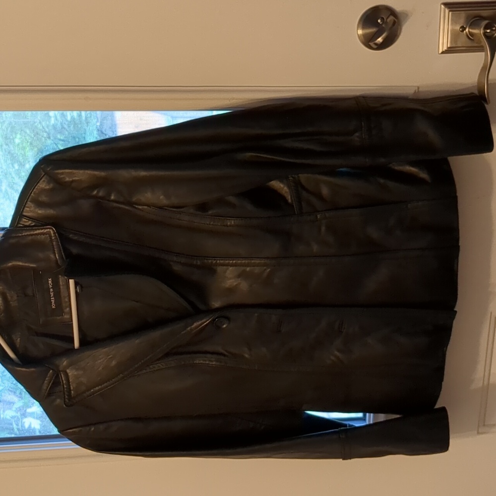 Jones New York women's leather jacket S